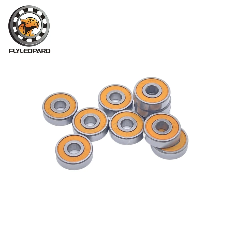 10PCS Miniature Bearing 683RS ABEC-7 3x7x3 mm Ball Bearings 618/3 RS 683 2RS 683-2RS With Orange Sealed ball bearings