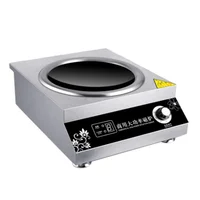 Single-curved Induction Cooker Household Frying Stove Electric Stove  5000W/220V Frying Pan Electric Magnetic Stove 2