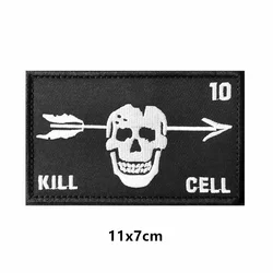 Black Beard Tactical Edward FOG Chevron Skeleton Finger Patches (55)