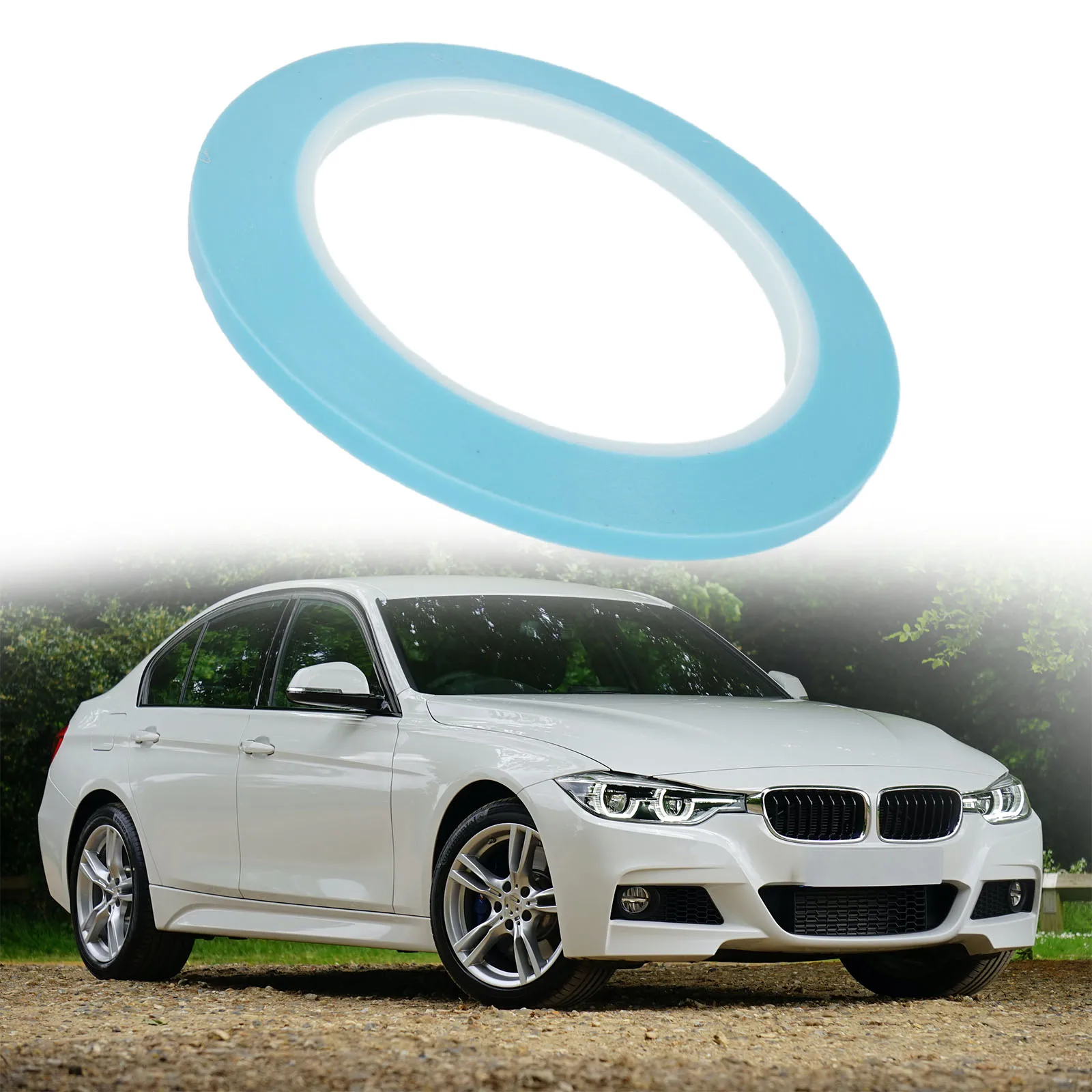 

High-Temp Vinyl Fine Line Covering Tape For Car -sided Spray Paint Masking