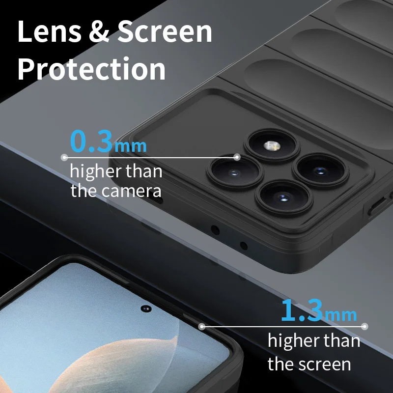 Case for POCO X6 Pro Ultra Thin Clear Soft TPU Shockproof Lens Protection  Cover For Xiaomi Poco X6 Pro - AliExpress