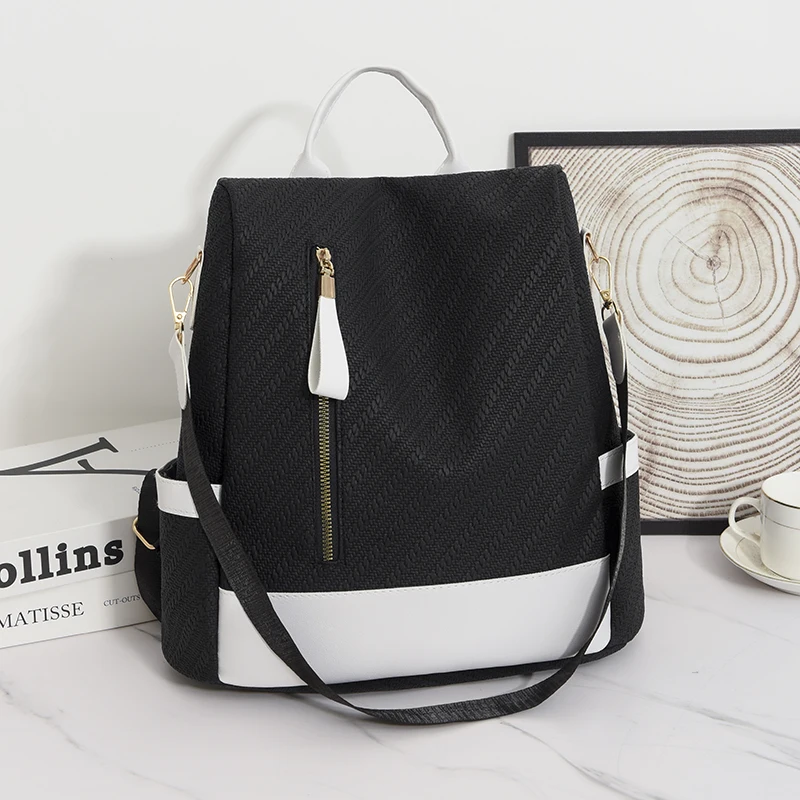 

Anti Theft Backpack Women Backpacks 2023 Fashion Multifunctional Travel Backpack Waterproof Large Capacity Bag Women Schoolbag