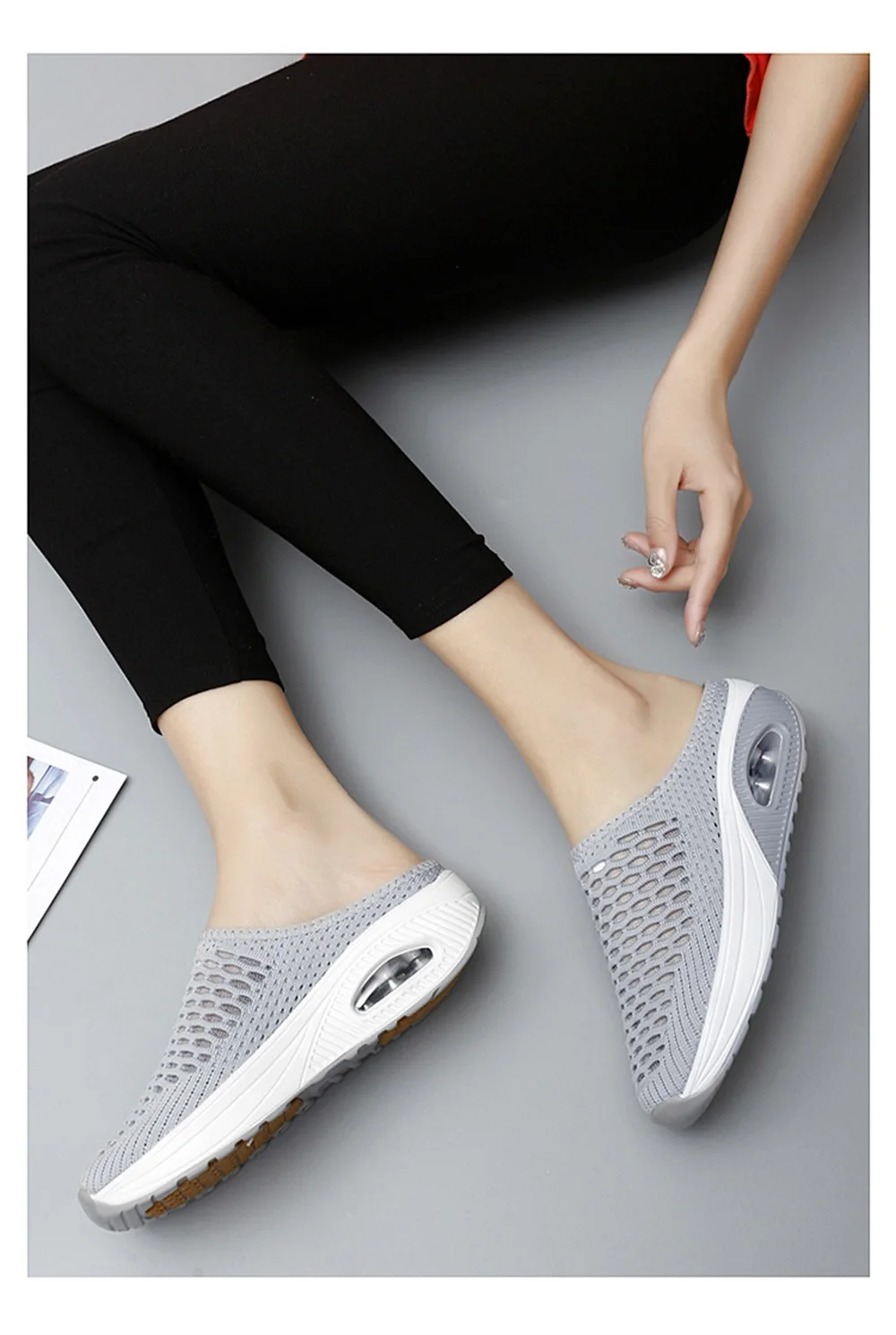 Healthy Nature Feel Air Cushion Slip-ons