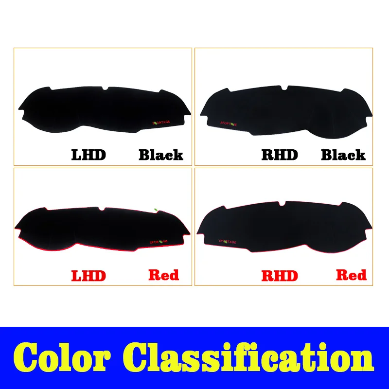 Car Center Console Dashboard Sun Shade Pad - Anti-UV Sun-Proof Carpet Decoration Accessories