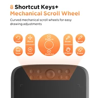 UGEE M908 Graphics Drawing Tablet 10 Inch 8 Hot Keys Scroll Wheel 16K Levels Pressure Compatible for Windows Mac Android - Image 4