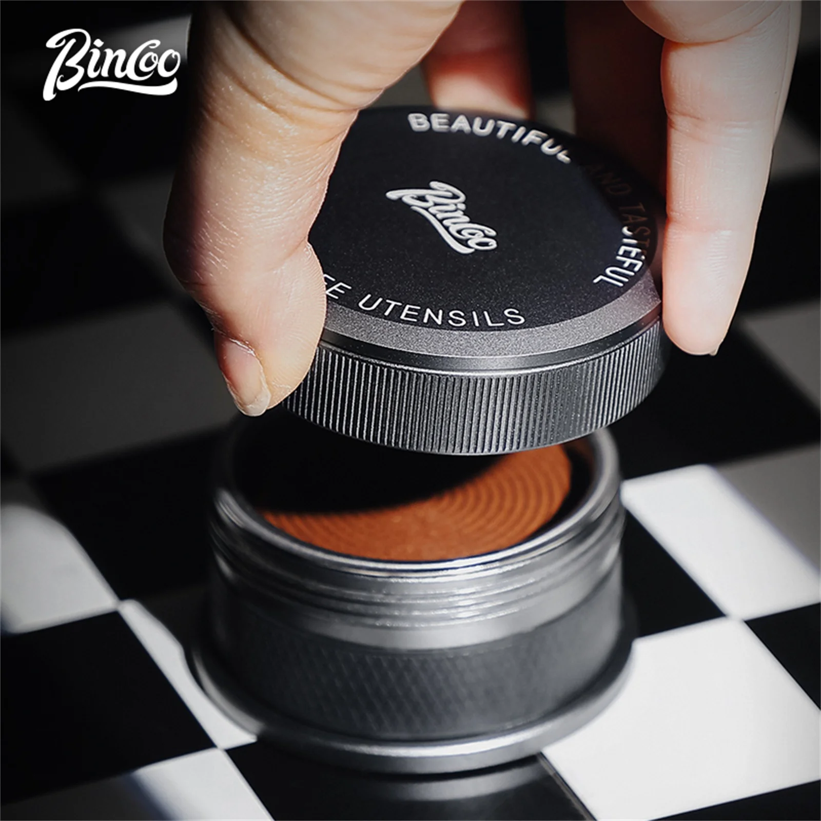 ماكينة القهوة المحمولة Bincoo H1 Pro صندوق مسحوق ا...