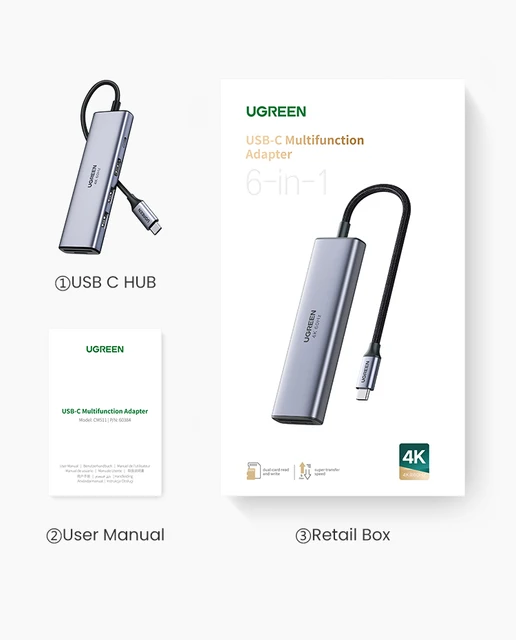 UGREEN USB-C Multifunction Adapter 