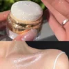 Fairy Powder Highlighter Patting Powder Moonlight White Body Shimmering Contour Blush Brightening Glitter Loose Powder Makeup 1