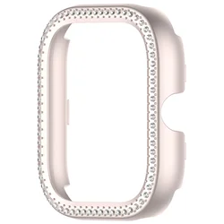 Sparkling Diamond Bumper Protector Frame Shell Cover for Redmi Watch 4 (Star)