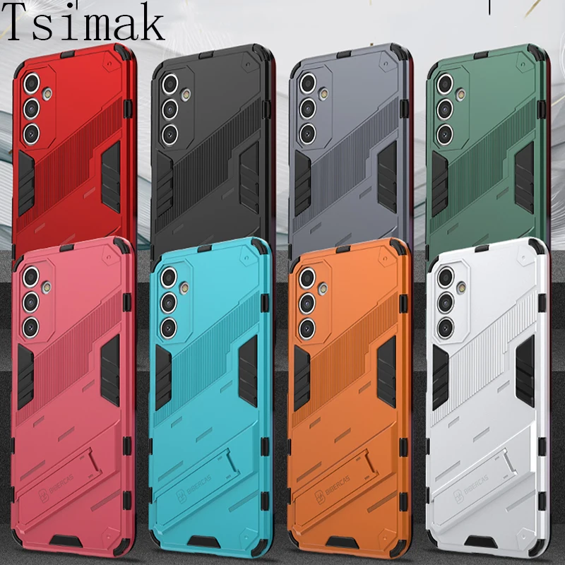 Rugged Shockproof Armor Phone Cover with Holder