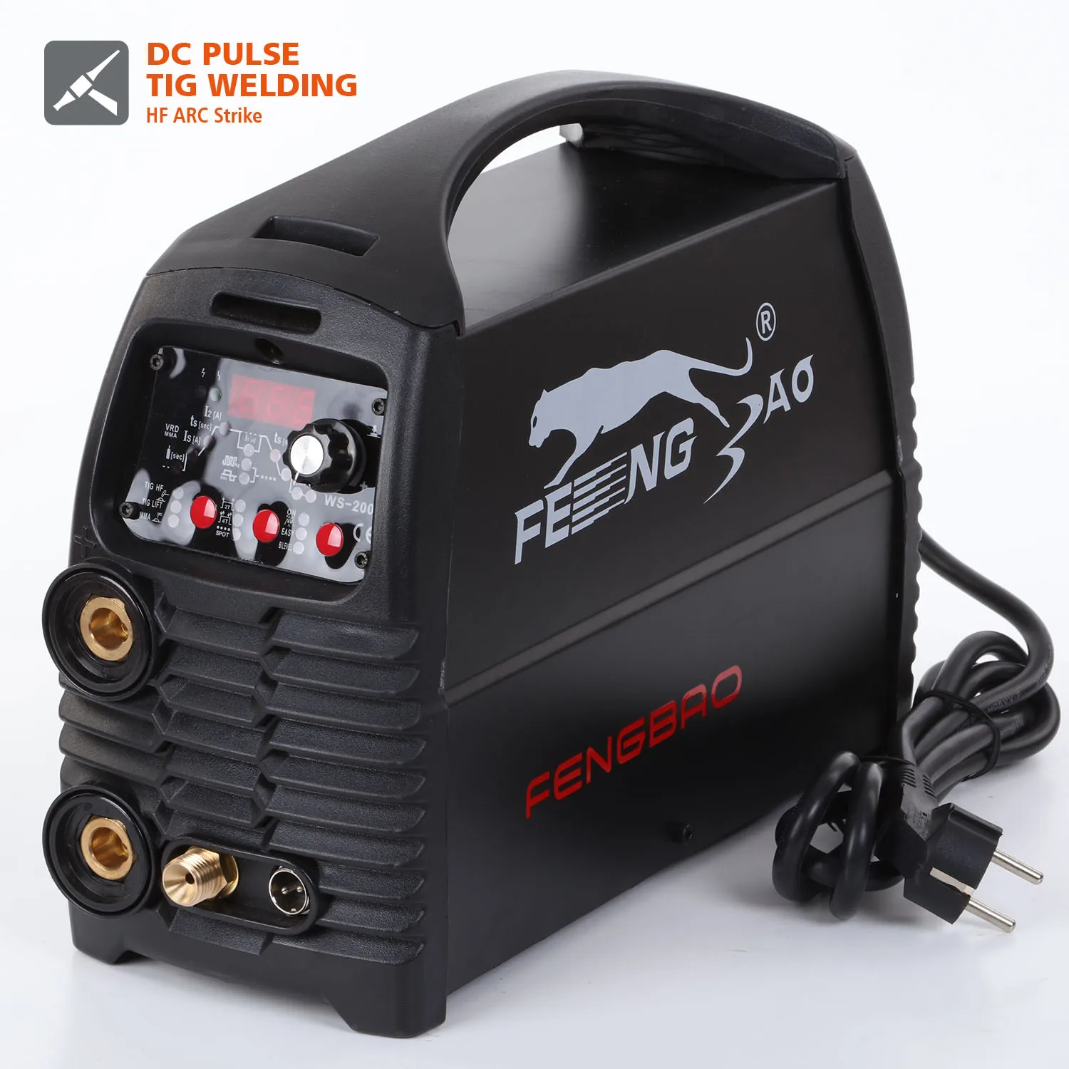 Smart IGBT INVERTER Machinery DC With Single Phase 220V 200A TIG-200 Welder