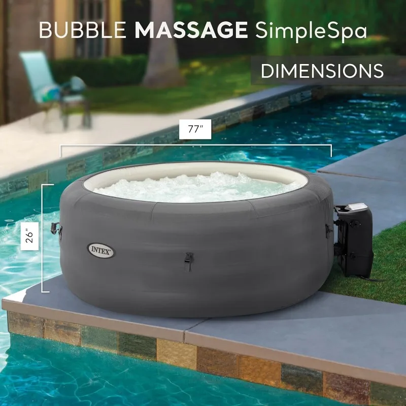 SimpleSpa Inflatable Hot Tub 5