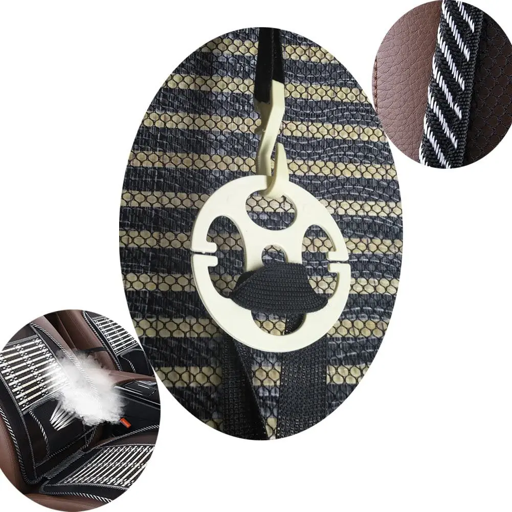 Car Seat Cushion Car Cushion Summer Lumbar Cushion General Massage Breathable Steel Wire Cooling Pad