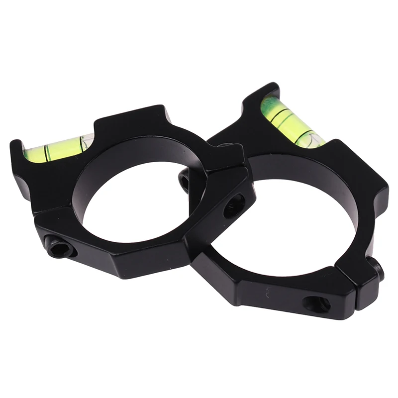 Ring Bubble Level Clamp Bracket 25.4mm/30mm Ring Adapter Bubble Level for Sight Balance Pipe Clamp Bracket for Scope Hunting Riflescope Hunting Accessory