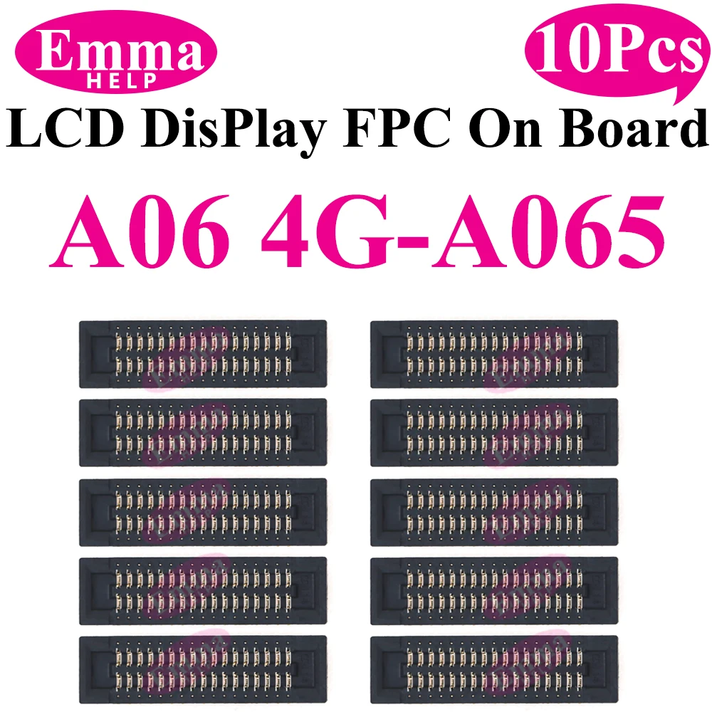 10pcs LCD Display Screen Flex FPC Connector - 40 78 Pin Plug On Board