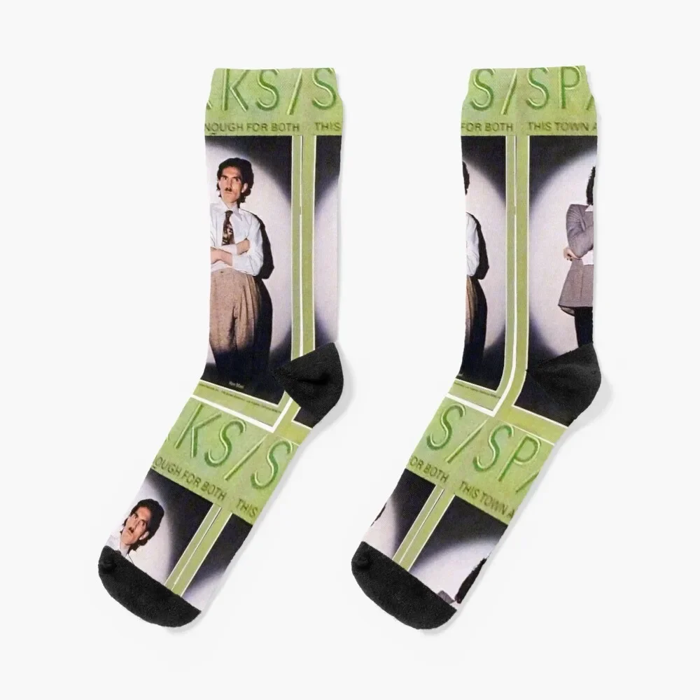 

Sparks,This Town Ain't Big Enough For Both Of Us,Kimono My House back cover Socks hiphop Stockings man Mens Socks Women's