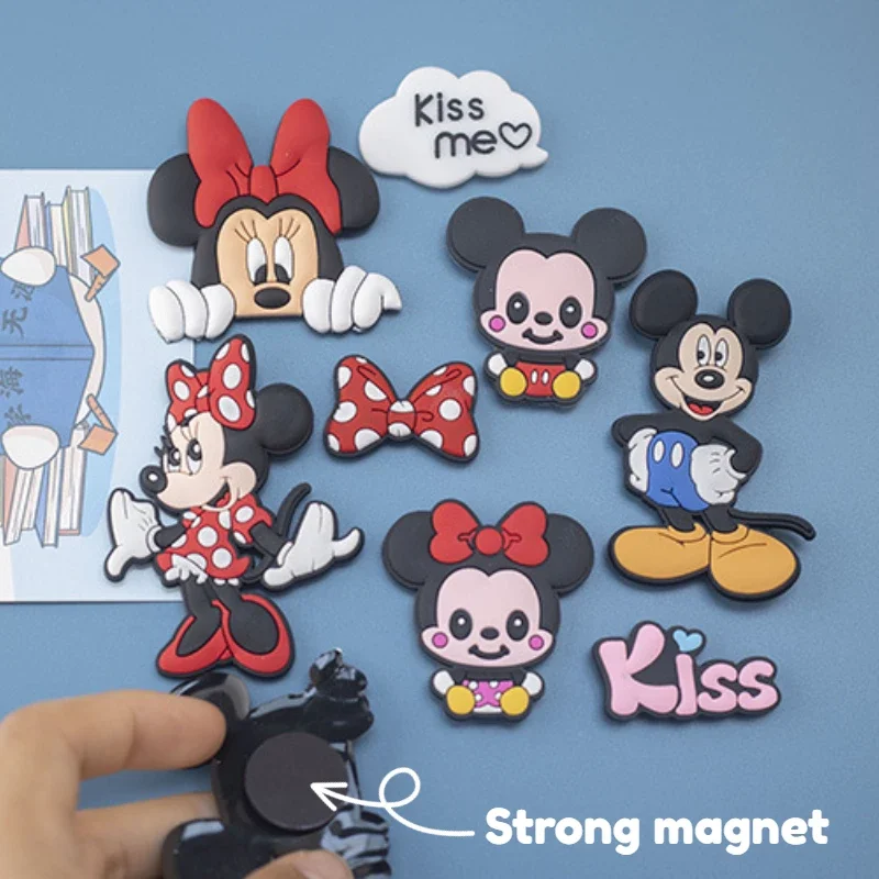 ディズニーミッキーミニーマウス冷蔵庫マグネット黒板ホワイト