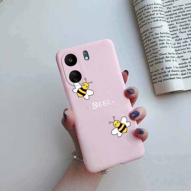 Funda de silicona suave para Xiaomi Redmi 13C, carcasa con dibujos animados  bonitos, versión Global