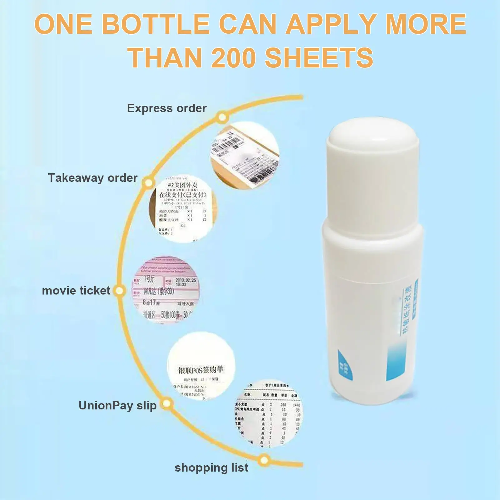 휴대용 감열지 수정액 빠른 건조 도난방지 신분정보 ID 정보 휴대용 퀵 지우개 커버 ?