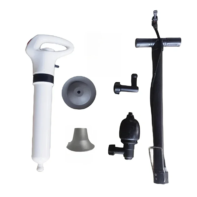 Toilet Pipe Unblocker Pneumatic Toilet Floor Drain Sewer Unblocker Speed High Pressure Heavy Duty Air Drain Plunger