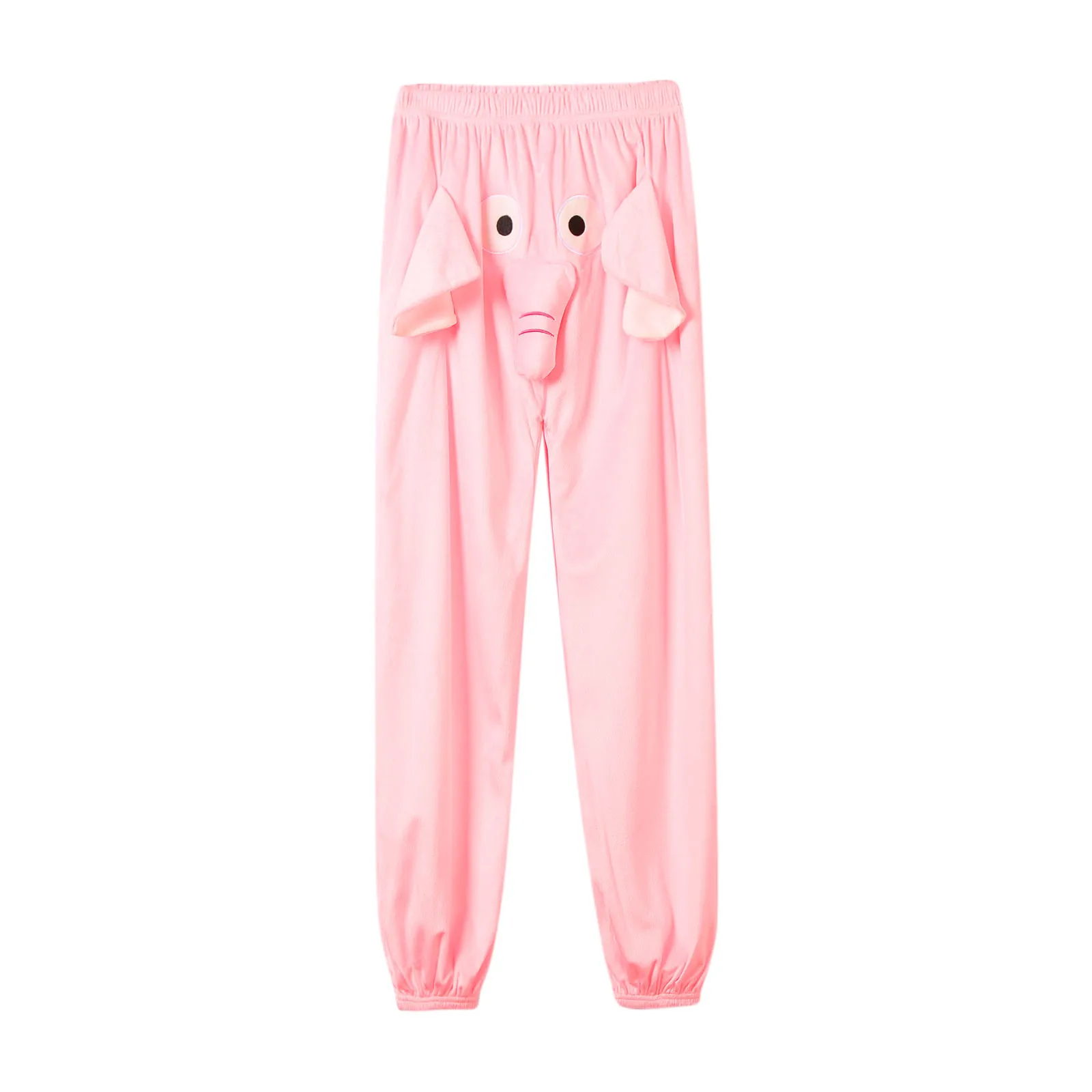 Funny Elephant Novelty Shorts Humorous Underwear Prank For Men Animal Themed Pants Elephant Will Ring Play Strange Pajama pajamas set,man pajamas set