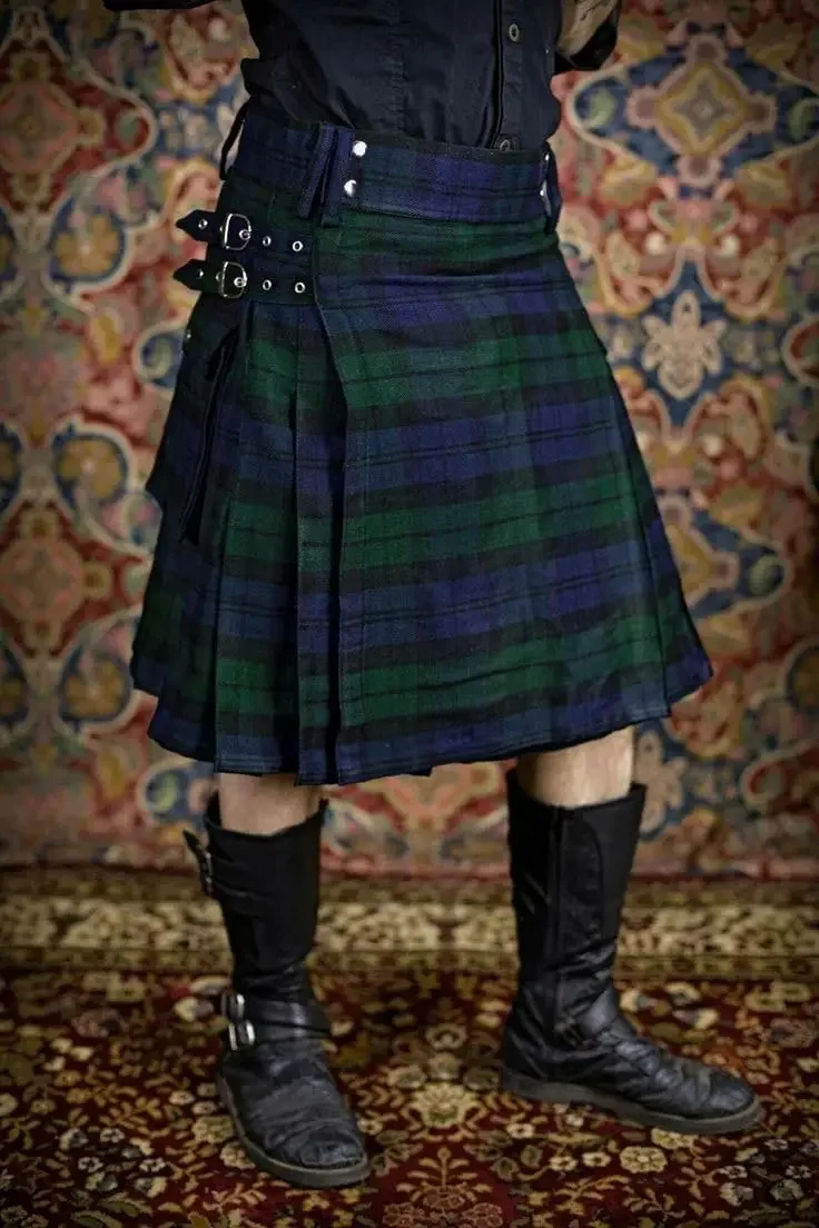 Kilts utilitaires tartan pour hommes Kilt