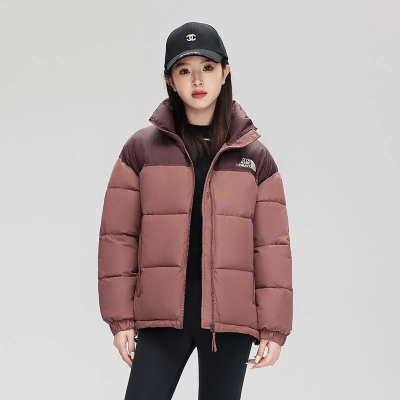 2023 New Women Down Cotton Coat Winter Jacket Female Short Parkas Loose Thick Warm Outwear Leisure Time Versatile Overcoat