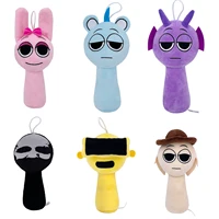 Sprunki Plush Toys Sprunki Plush Doll Sprunki Game Cartoon Pillow Kids Birthday Gifts Stuffed Dolls Christmas Gift 1