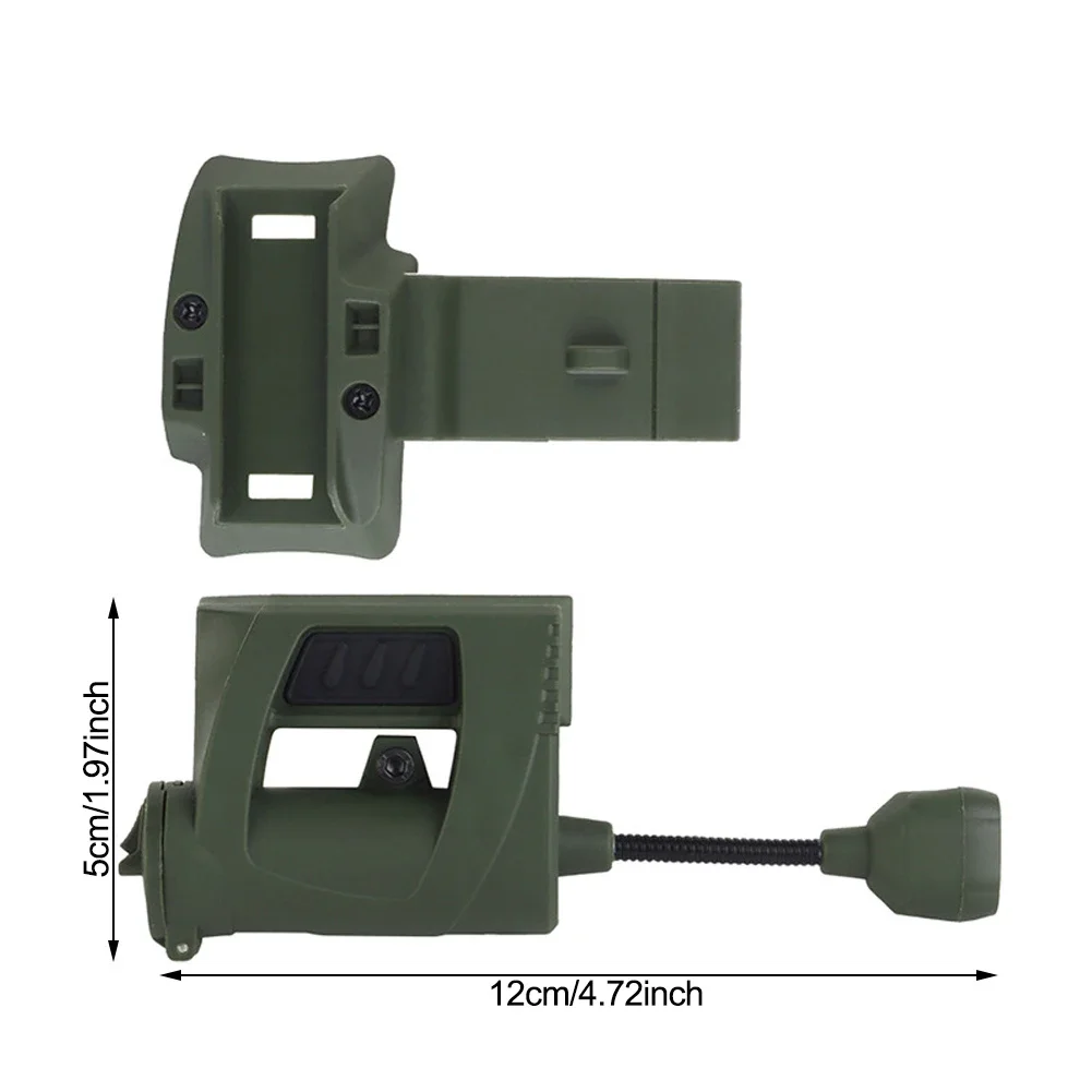 1Pc Tactical Helmet Light 3 Modes Green Red IR Laser Helmet Lamp for Fast Mich Helmet for Outdoor Sports Hunting Fishing