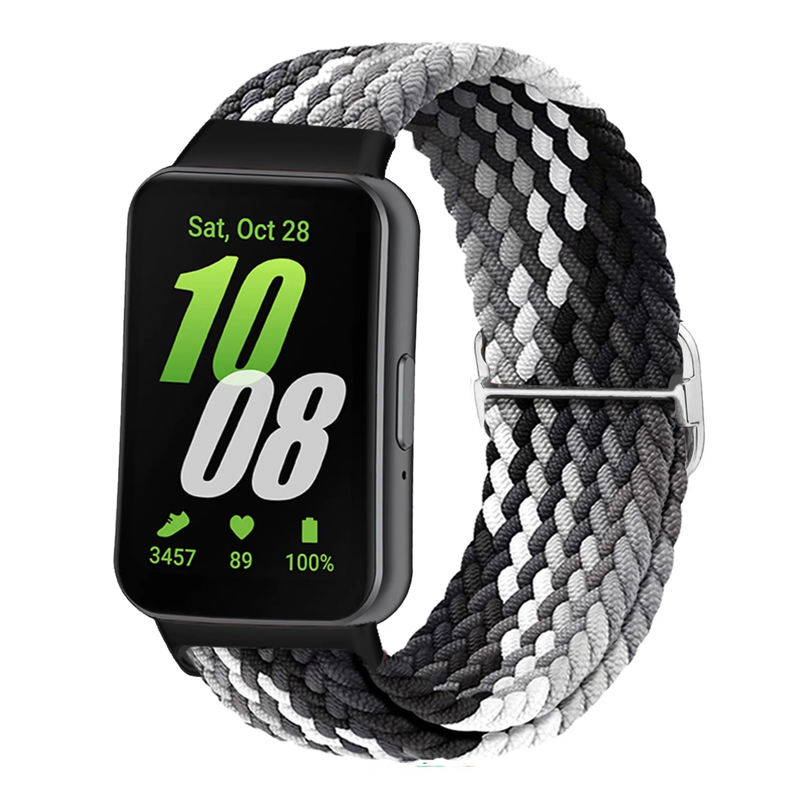 Samsung Galaxy Fit 3 Braided Nylon Adjustable Sport Strap Bracelet