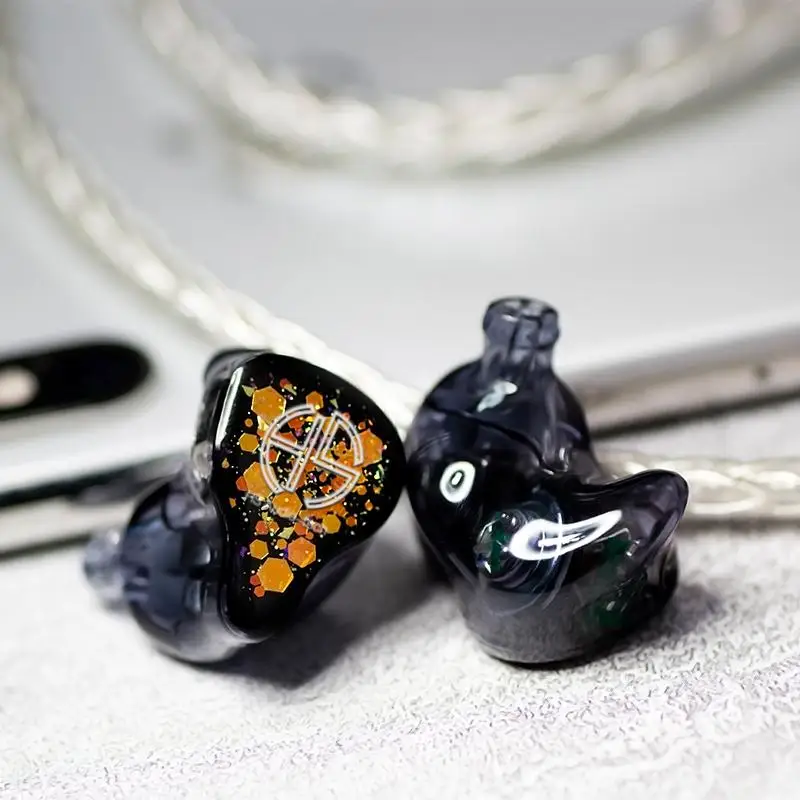 HSAudio Arena DD+4BA Hybrid Sonion Hifi Music Monitor DJ Studio Bass Audiophile 2Pin 0.78mm Earphones Headphones 4
