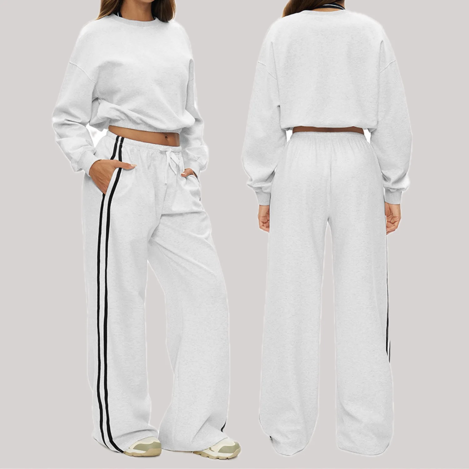 قطعة الخريف الشتاء عادية متعددة الاستخدامات هوديي اليوغا مجموعة النساء الرياضة الجري الصالة الرياضية مجموعة المرأة في الهواء الطلق مجموعة رياضية عصرية