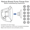 Breast Enhancement Silicone Flange Adapter Easy Installs for Varied Brands 3