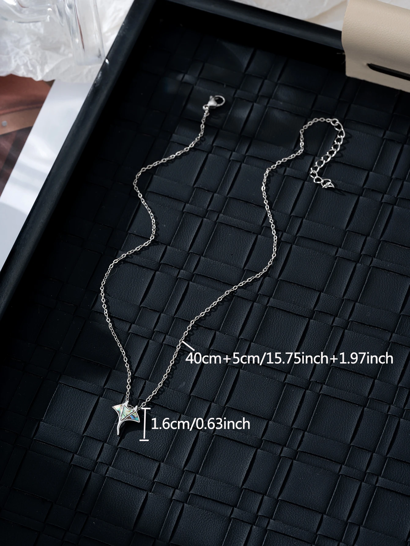 Simple Bat Pendant Womens Necklace
