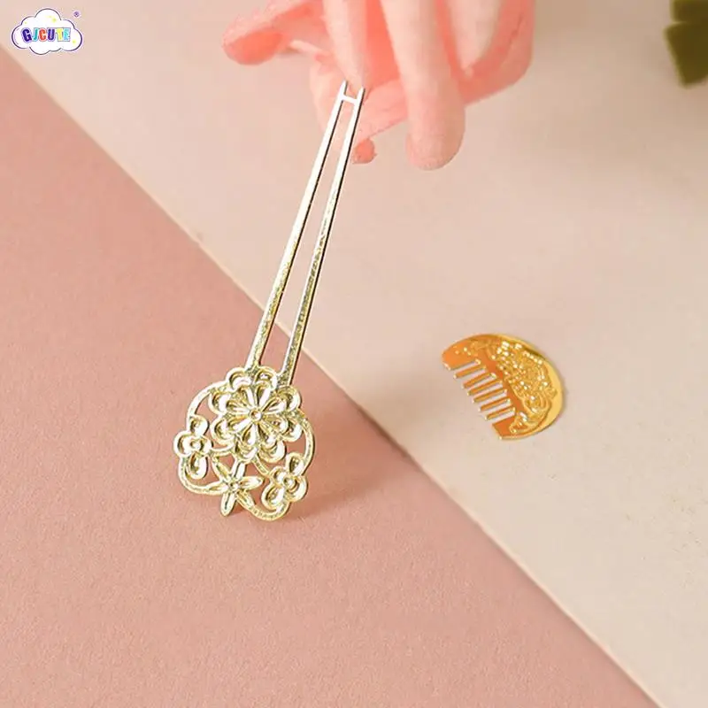 

1 шт. миниатюрная расческа для волос для куклы, имитация заколки для волос в китайском стиле, украшение для куклы, аксессуары для детей, ролевые игры, игрушки