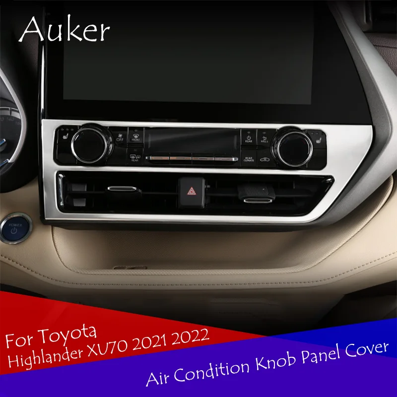 

Аксессуары для автомобиля, декоративная панель с кнопками для Toyota Highlander XU70 2021 2022