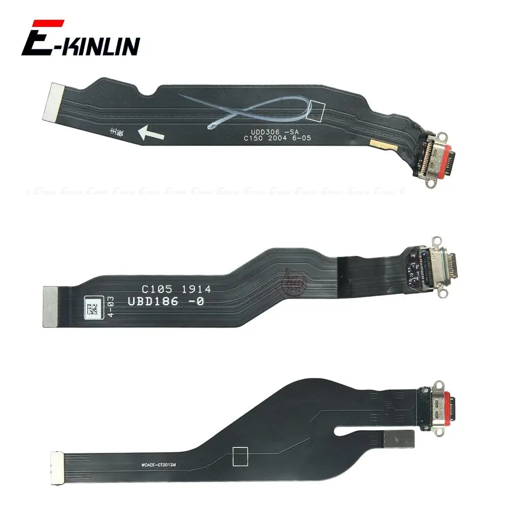 Usb Charger Connector Board Dock Port Charging Jack Flex Cable For Oppo Reno3 Reno2 Reno 10X Zoom Pro F Z Ace Ace2 5G 4G Parts