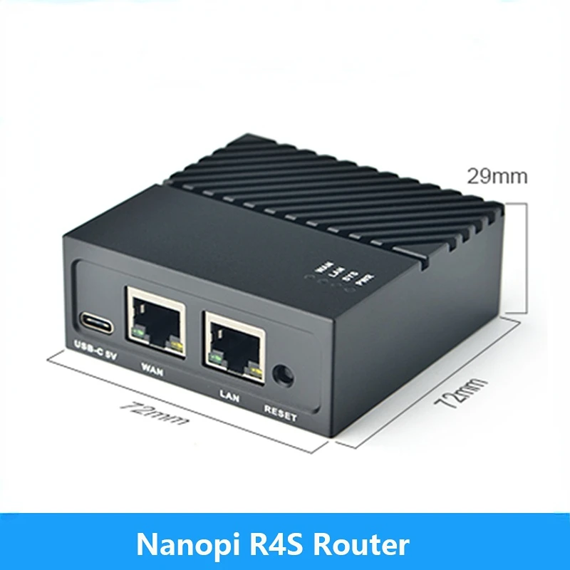 FriendlyElec-Nanopi R4S ̴ ޴   OpenWRT  Gbps ̴ Ʈ 4GB LPDDR4, RK3399 Soc  IOT