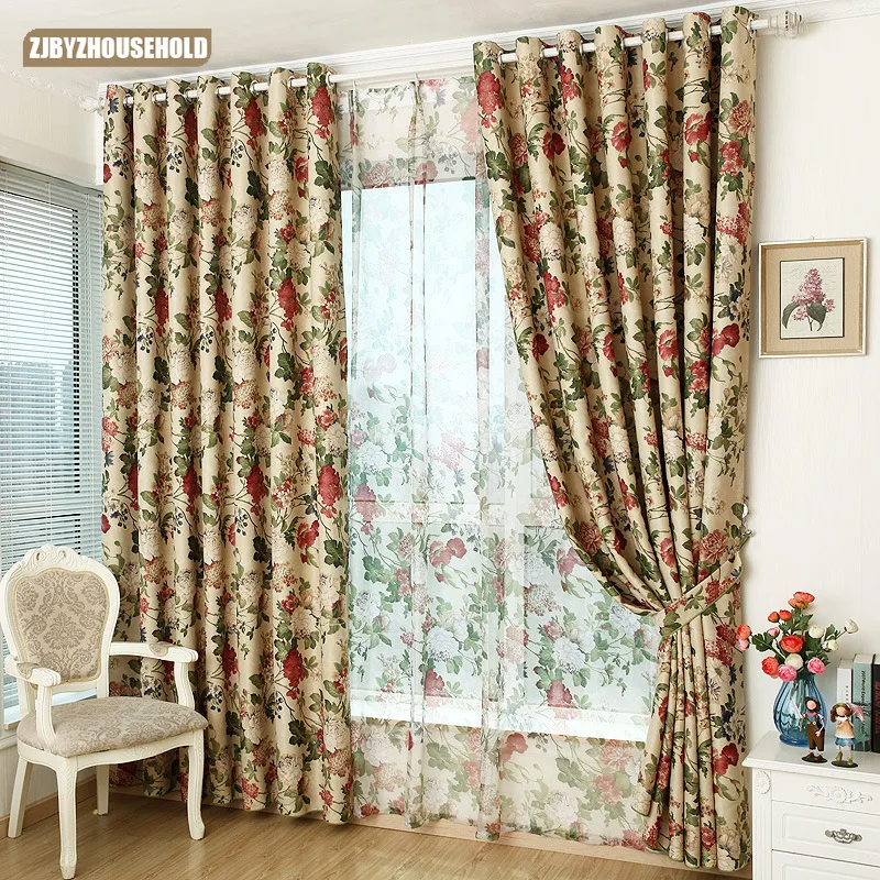 Curtains for Finished Fabrics Special Clearance Upscale Bedroom Living Room European-style Garden Curtainscustomize,blackout curtains,sheer curtains,window curtains,decor curtains,light filtering curtains,embroidered curtains,lace curtains,cotton and linen curtains,waterproof curtains,string curtain