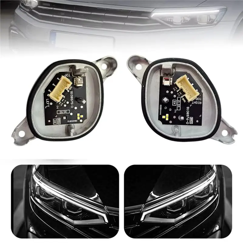 A81P-뉴 프론트 DRL 엔젤 아이 모듈 VW 파사트 B8 2020-2024 LED 주간 주행등 모듈 화이트 라이트 소스 오른쪽 3G0998479A