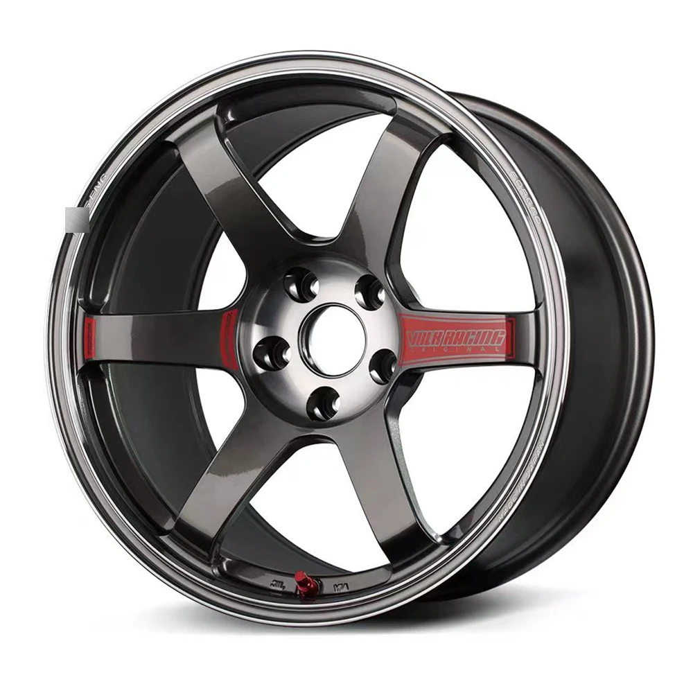 Custom Hub Volk Racing Rims Aluminum 17 18 19 20 Inch Forged Car 4x100 5x120 5x114.3 5x112 Te37 Saga Sl Wheel for Rays Wheel