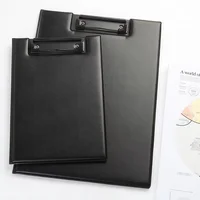 KOBEST A4 Cover Leather Board Clip Students Writing Pad Board Business Office Information Supplies A5 Folder Signature 2