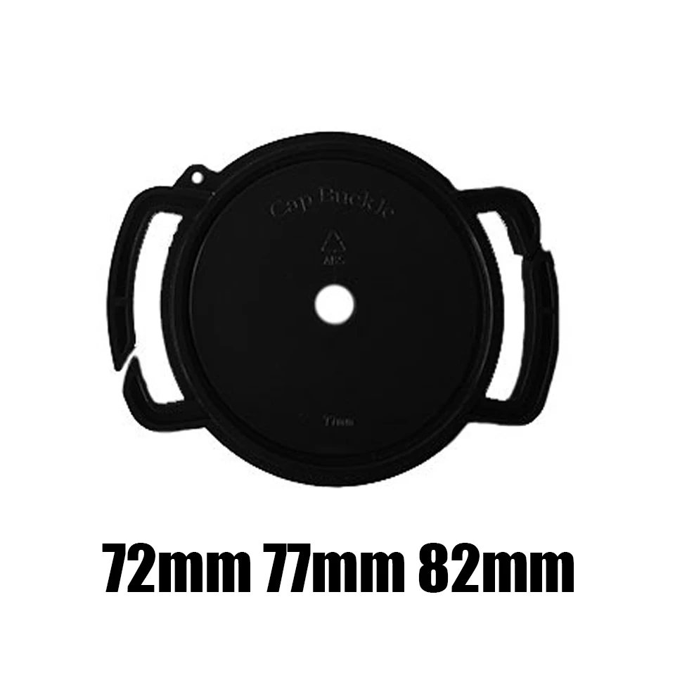 Universal Lens Cap Holder with Anti-Lost Buckle