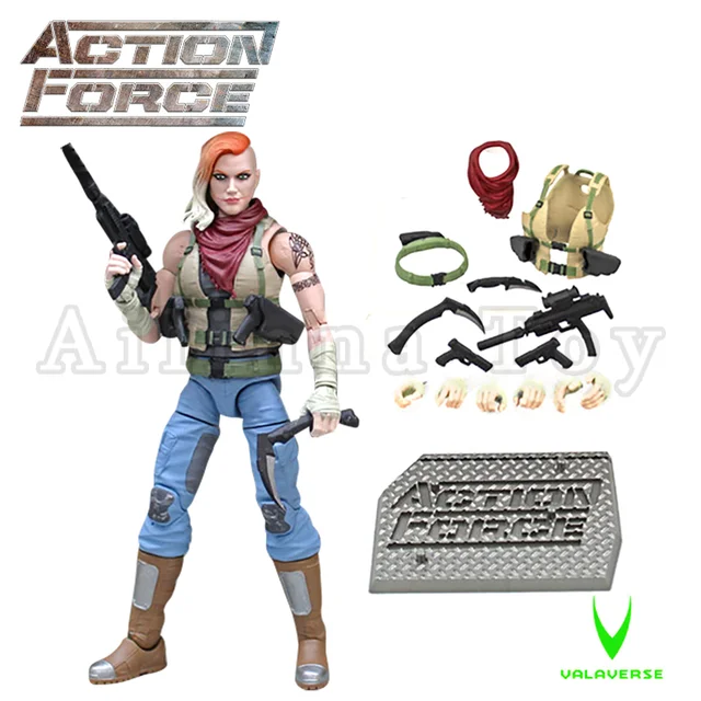 1/12 6inches Valaverse Action Force Action Figure Wave 3 Steel Brigade  Anime Model For Gift Free Shipping - AliExpress