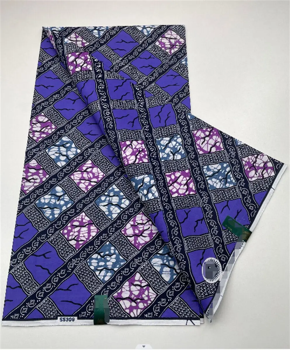 

Veritable Dutch Super-W Guaranteed Super Real Wax Printed Fabric Hollandais Pagne Africa Dress 100% Cotton Wax Pagne Soft Tissu