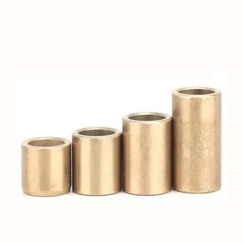 1-10Pcs Brass Bushing Guide Sleeve Precision Copper Base Bearing Shafts Inner Diameter 10mm 12mm 14mm