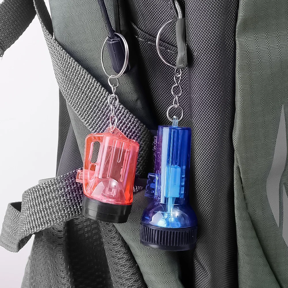 Portable Mini Flashlight with Keychain Ultra-Bright Long-Range Torch Light with Batteries Outdoor Hiking Emergency Pocket Lamp Led Flashlight Mini Flashlight Led Flashlights Mini Led Flashlight Led Torch Light