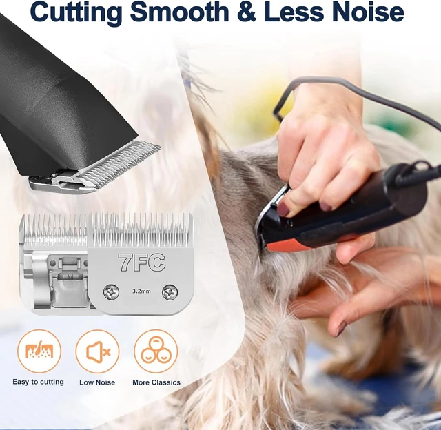 10#，30#，40#，3F，4F，5F，7F A5 Blade Fit For Andis & Oster &  Moser & Wahl KM10 Series Pet Grooming Dog clipper Trimmer 6