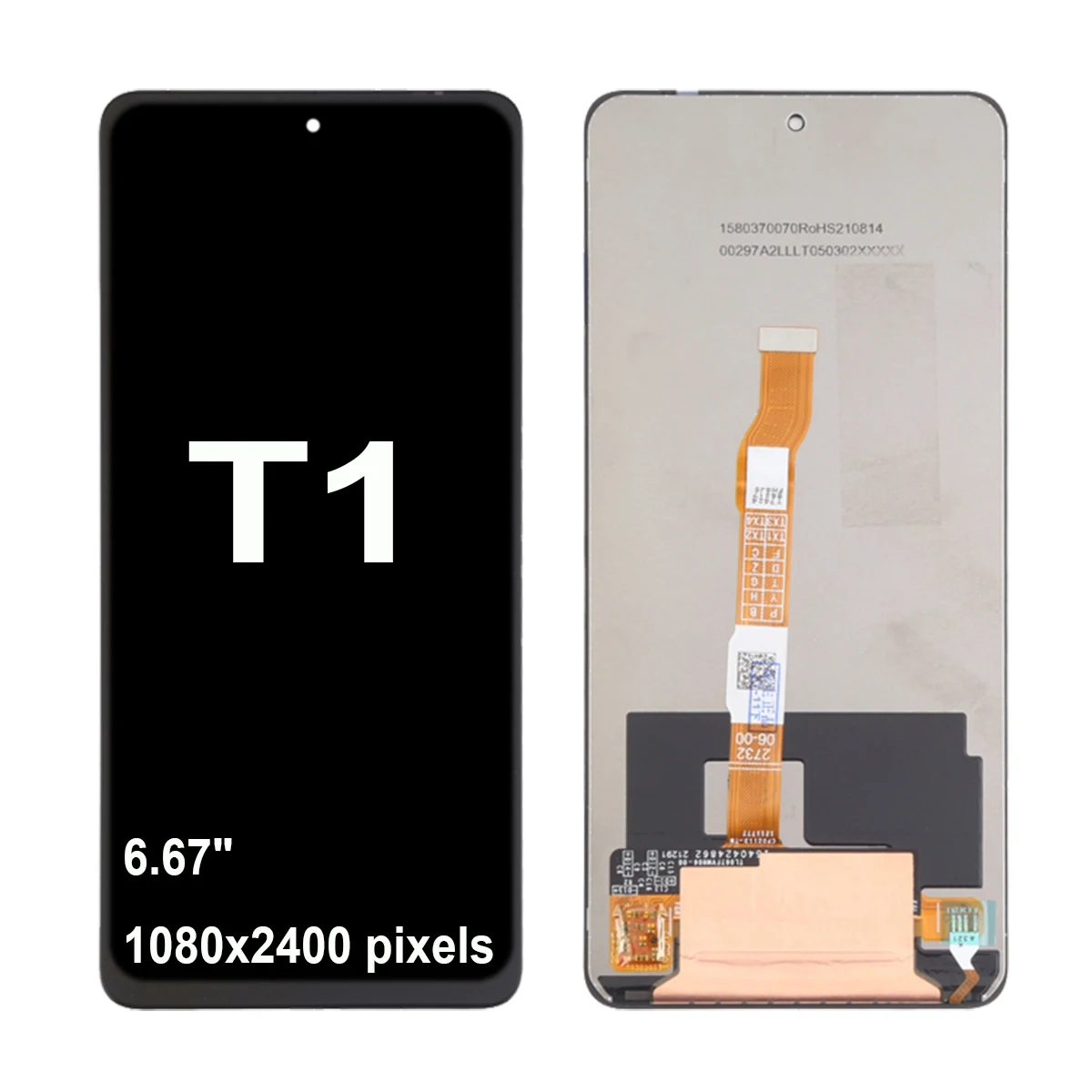 Voor Vivo T1 5G V2141 V2157 Lcd-Scherm Touchscreen Vervanging Digitizer Assemblage Voor Vivot1 Lcd