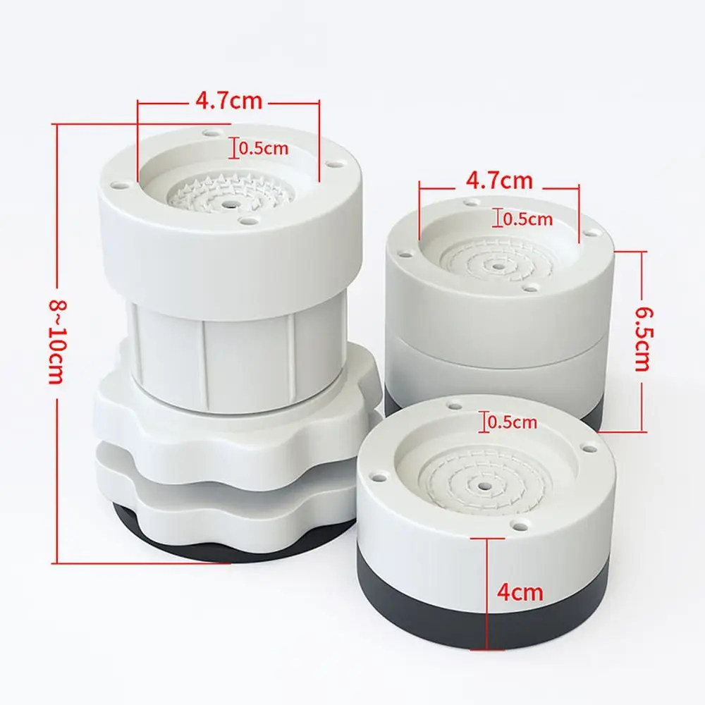 4PCS Noiseproof Anti Slip Sofa Cabinet Table Chair Support Furniture Stabilizer Heightening Pad Washer Feet Pads